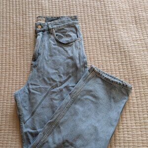 Light wash antifit denim from Kotn